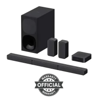 Sony HT-S40R 5.1ch 600W Dolby Audio Soundbar with Wireless Rear Speaker Home Theater System